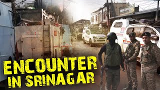 Srinagar Encounter Security forces on alert Search Operation Continues in Khanyar Area of Srinagar [upl. by Kauppi]