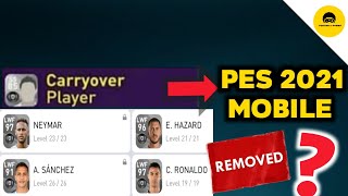 Carryover Players In Pes 2021 Mobile [upl. by Crowell]