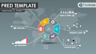 Around a topic  Prezi Template [upl. by Asteria]