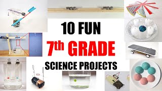 10 Fun 7th Grade Science Projects [upl. by Evanthe]