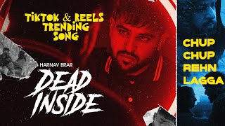 Dead Inside  Harnav Brar  Official Punjabi Song 2023  Chup Chup Rehn Lagga [upl. by Ambler]