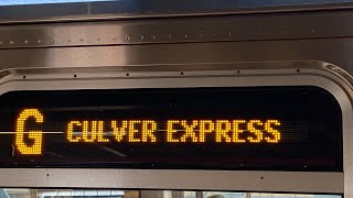 Updated Queens bound G Express Train Announcement [upl. by Shiff]