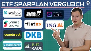 ETFSparplan Vergleich 2023 in 10 Minuten [upl. by Gerstein]