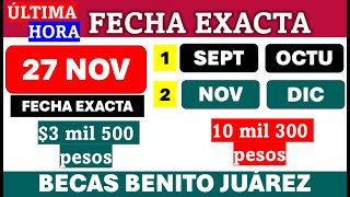 🤑¡FECHA EXACTA PAGOS 💥 Becas Benito Juárez ¡Preparatoria y Bachillerato como UNIVERSITARIOS DUDAS [upl. by Siderf]