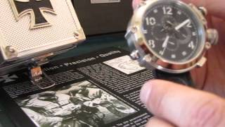 b uhr 52 mm U Boat watch review [upl. by Canice]