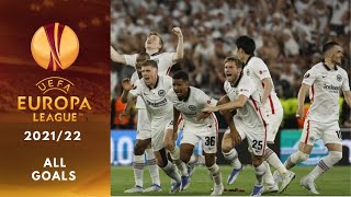 UEFA Europa League 202122 ⚽All Goals [upl. by Nich]