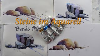 Granulierende Farben im Aquarell  Basic 6 [upl. by Trumann]