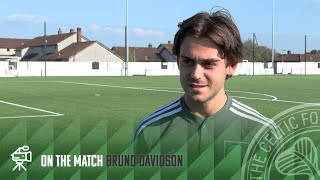 Bruno Davidson On the Match  Gretna 2008 14 Celtic FC B  Lowland League Victory for Celts [upl. by Elatia]