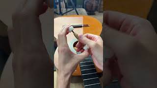 Damaged guitar bracing repair guitar luthier woodworking asmr guitarrepair guitarist [upl. by Ibrab]