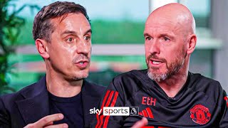 EXCLUSIVE Erik ten Hag on wanting to sign Kane amp more  Gary Neville interviews Erik ten Hag [upl. by Chane]