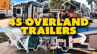 45 Offroad Trailers Of Overland Expo West 24 [upl. by Bust]