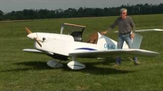 SD1 Minisport homebuilt ultralight aircraft [upl. by Aiekram]