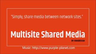 WordPress Multisite Shared Media plugin [upl. by Bethesde]