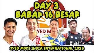 🔴LIVE SCORE DAY 3 SYED MODI INDIA INTERNATIONAL 2023 Live Score [upl. by Aara]