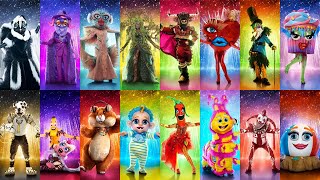 All WalkOuts  The Masked Singer Season 6 [upl. by Apgar]