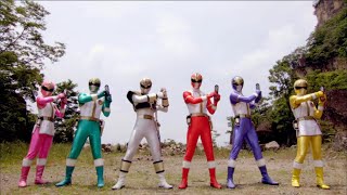 Power Rangers  Megaforce Morphs [upl. by Cirted]