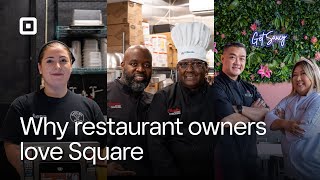 Why restaurant owners love Square [upl. by Llerol]