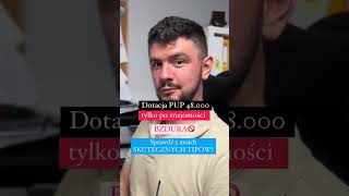 Dotacja z Urzędu Pracy po znajomości shorts [upl. by Mcfadden]