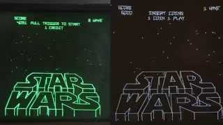 Starwars Ataris 1983 Vector game [upl. by Nertie]