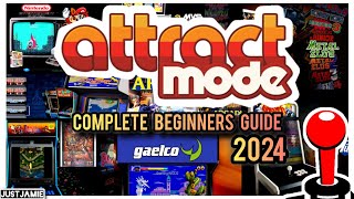 Attract Mode ☆ Ultimate AllInOne Setup Guide 2024 attractmode emulator frontend [upl. by Kelby]