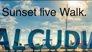 Alcudia port walk LIVE [upl. by Gwenora]