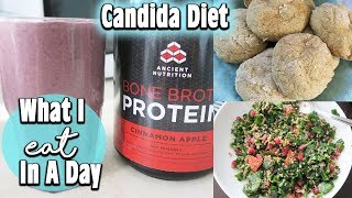 WHAT I EAT IN A DAY ON THE CANDIDA DIET [upl. by Rivers]