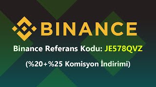 Binance Referans Kodu   Komisyon İndirimi Binance Referans Kodu [upl. by Roley]