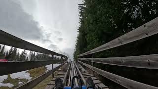 Lucky Flitzer Onride  Wiegand Alpine Coaster  Flachau Austria  Februar 2024 [upl. by Fiden539]