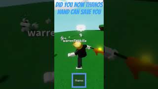 Thanos hand roblox realm strongest [upl. by Arres]