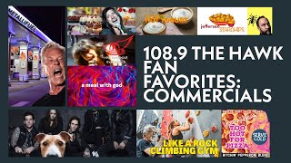 1089 The Hawk Fan Favorites  Commercials podcast comedy radio classicrock [upl. by Noskcaj]