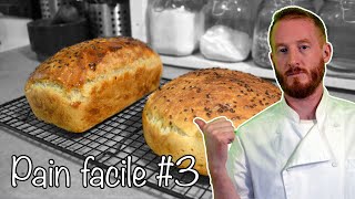 PAIN 😍 Sans PÉTRISSAGE Sans FAÇONNAGE 😱 FACILE et INRATABLE 🍞🥖 [upl. by Botzow]