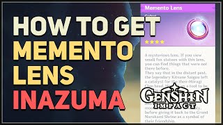 How to get Memento Lens Genshin Impact [upl. by Ahlgren723]