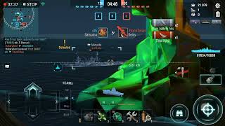 Supership Satsuma 🇯🇵 gameplay world of warships blitz [upl. by Enelez699]