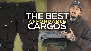 THE BEST CARGO PANTS  AFFORDABLE STREETWEAR 2018 [upl. by Unders]