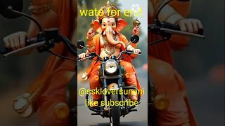 Dhoom music tone Ganesh ji ki bike reching turnamentganeshganeshchaturthi sskloversunani9431 [upl. by Alrak]