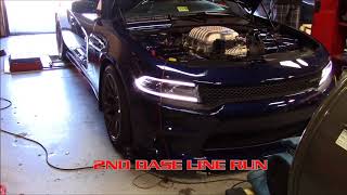 JLT Intake dyno test on 800 HP Hellcat CAIHC15 [upl. by Fritzie]