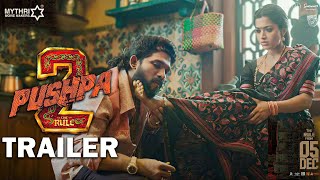 Pushpa 2 The Rule Trailer  Allu Arjun Sreeleela  Sukumar  Rashmika  Fahadh Faasil  DSP [upl. by Owens]