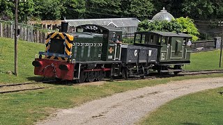 Fawley Hill Estate Railway 03 D2120 270624 [upl. by Ludwig500]