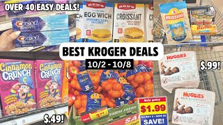 BEST KROGER DEALS  INSANE KROGER MEGA EVENT SAVINGS  OVER 40 EASY ALL DIGITAL DEALS  102  108 [upl. by Asyen]