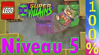 Lego DC Super Vilains FR 100 Niveau 5 Sortir Son Joker [upl. by Hillinck278]