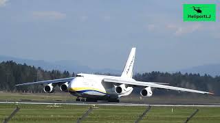 Antonov An124 take off antonov antonov124 [upl. by Eetse]