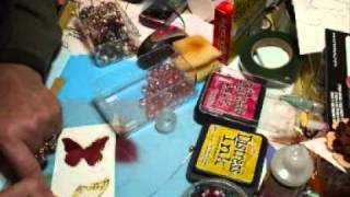 Handmade Silk Butterfly Tutorial  jennings644 [upl. by Leiva]