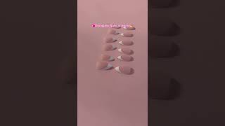 Doing my nails at home xcoat tips gel nails btartboxnails  nail art [upl. by Rokach]