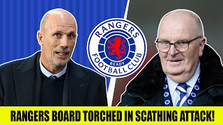 Rangers Board TORCHED In SCATHING ATTACK In Friday Bombshell [upl. by Hgielyk900]