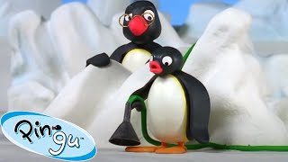 The Hose 🐧  Pingu  Official Channel  Cartoons For Kids [upl. by Ashton]