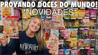 COMPRANDO E EXPERIMENTANDO DOCES DO MUNDO AVALIANDO OS MELHORES E PIORES DOCES NOVIDADES EM DOCES [upl. by Midian]