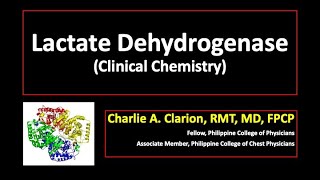 Lactate Dehydrogenase [upl. by Cown]