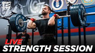 LIVE Lifting Session wRICH FRONING  Mayhem Burgener Strength [upl. by Sturdivant72]