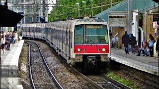 DenfertRochereau  Métro de Paris ligne 4 et 6  RER B RatpSNCF [upl. by Anahpets822]