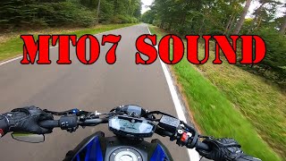 MT07 Sound 🔥 MT07  Banji  MotoVlog [upl. by Eelanej]